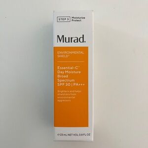 NEW Murad Essential-C Day Moisture SPF 30+ 0.8oz